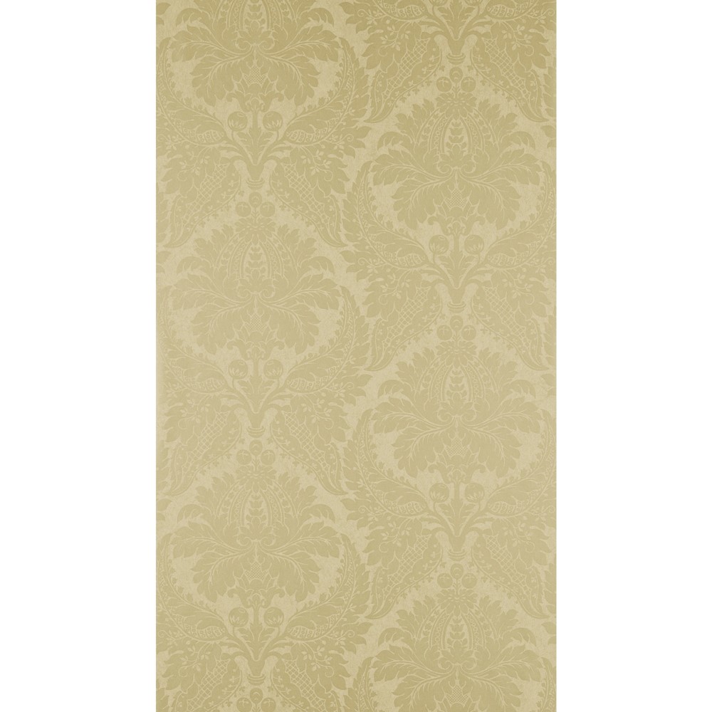 Malmaison Damask Wallpaper 311995 by Zoffany in Champagne Yellow